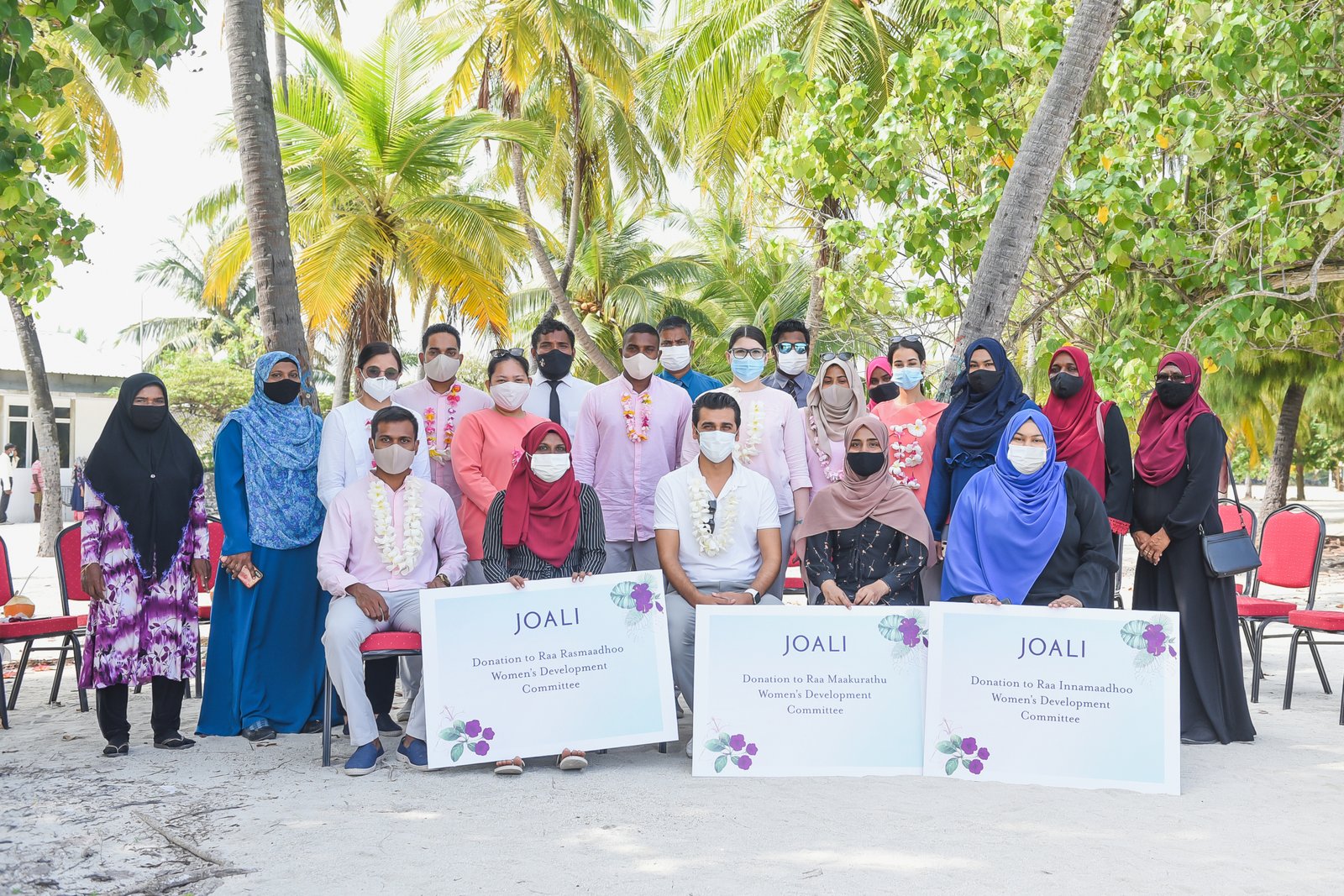 JOALI Donates to Three Women’s Development Committees in Raa Atoll