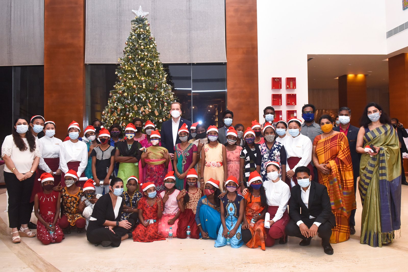 ANNUAL CHRISTMAS TREE LIGHTING CEREMONY AT PARK HYATT CHENNAI