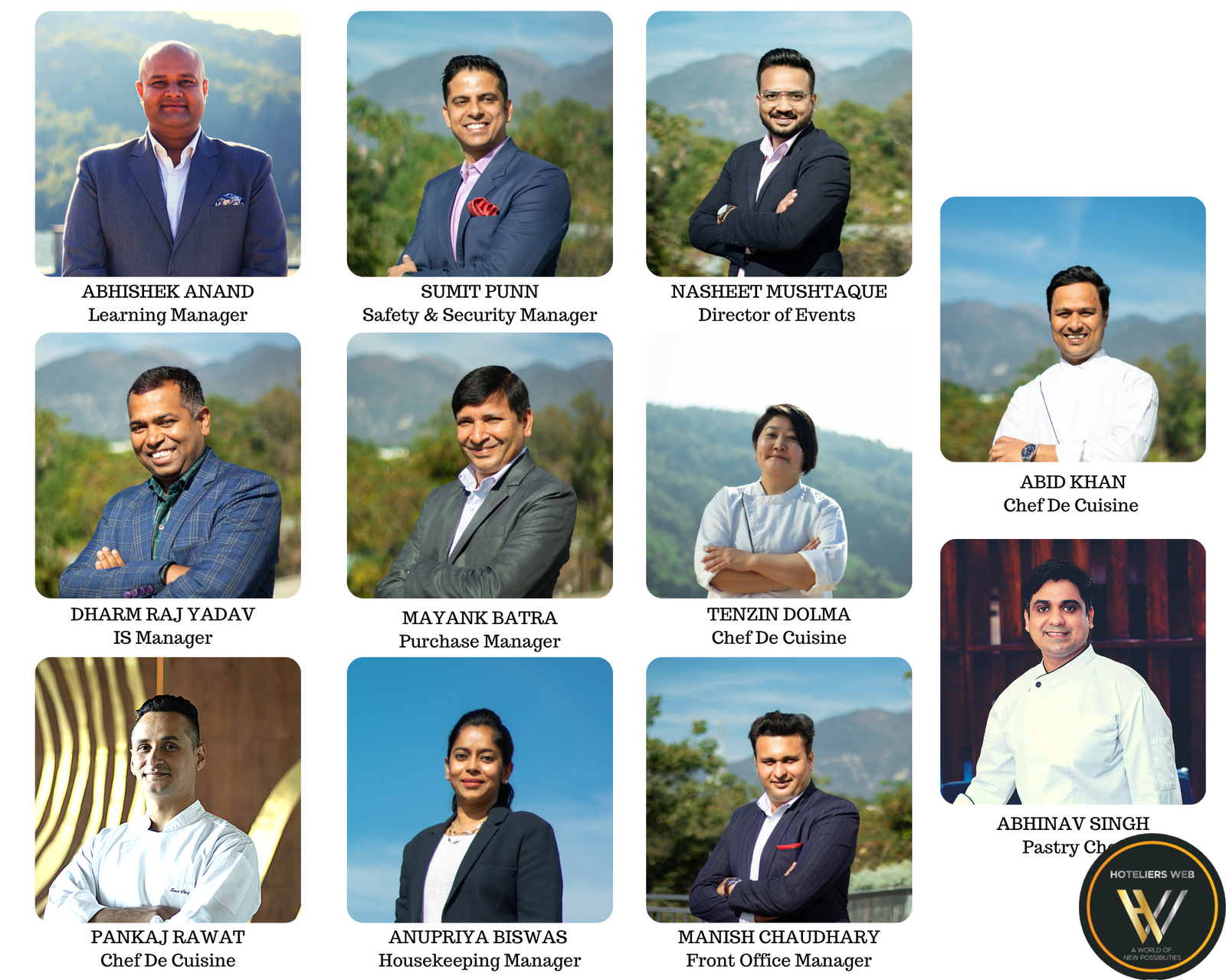 Hyatt Regency Dehradun – HOD appointments