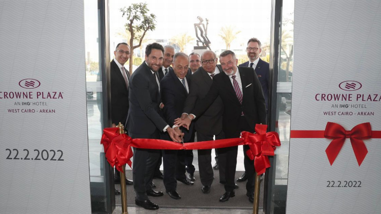 Crowne Plaza Hotels & Resorts opens first hotel in Egypt, in the heart of West Cairo