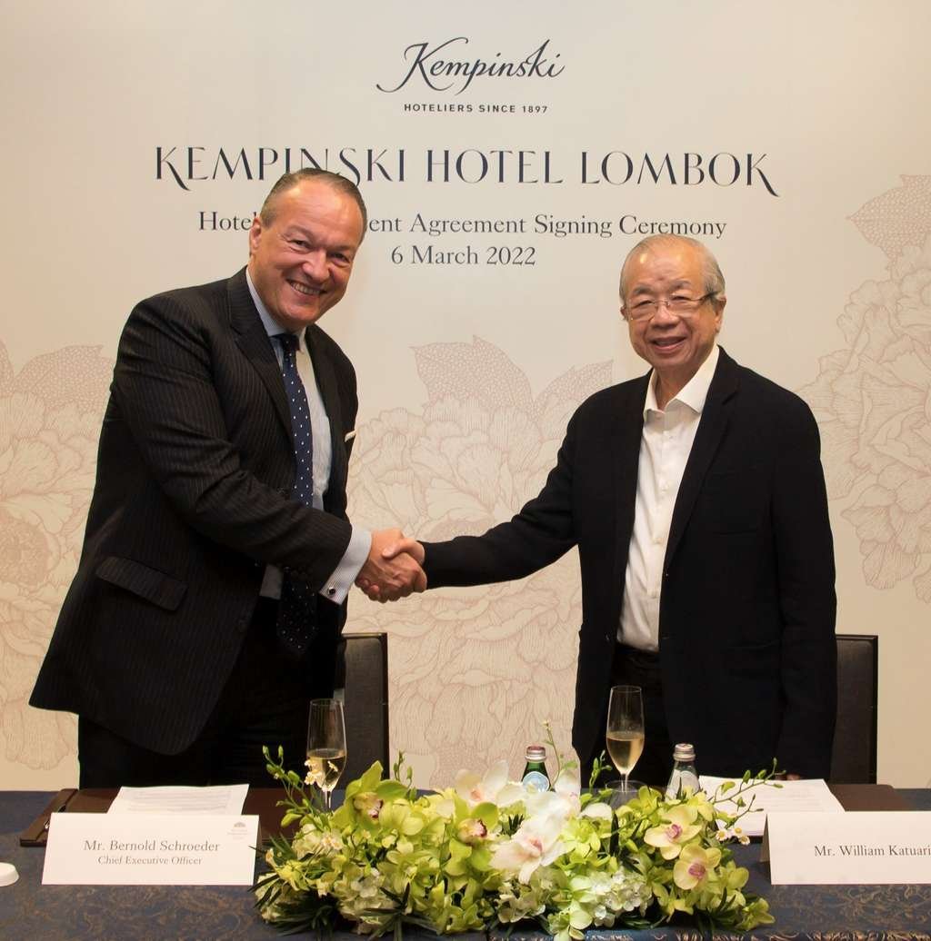 Kempinski to manage Lombok resort overlooking one of the most spectacular beaches in Indonesia