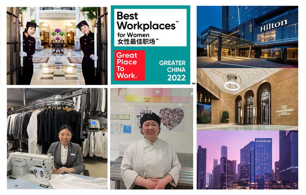 Hilton Awarded as ‘Best Workplace for Women in Greater China™’ for Third Consecutive Year