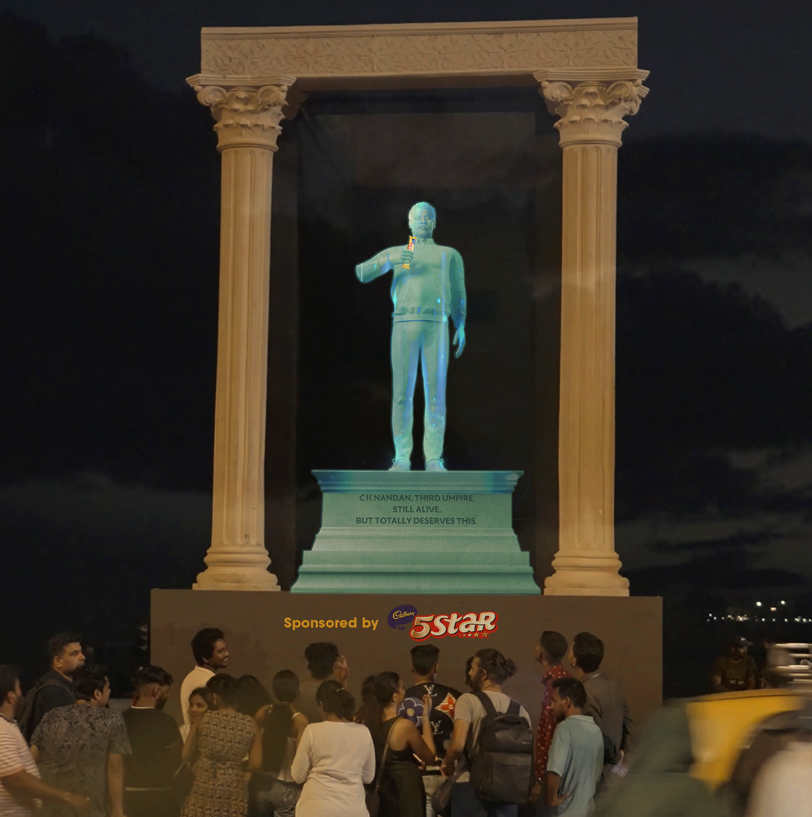 This Indian Premier League season, Cadbury 5 Star commemorates the third umpire as its brand ambassador