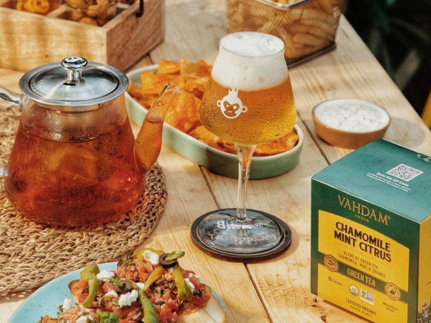 Bira 91 partners with VAHDAM® India to launch the Chamomile Tea Lager, a limited-edition beer
