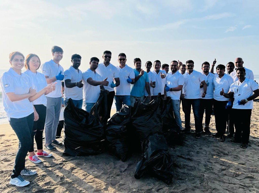 Accor properties in Chennai join Beach Cleanup drive on International Coastal Cleanup Day.