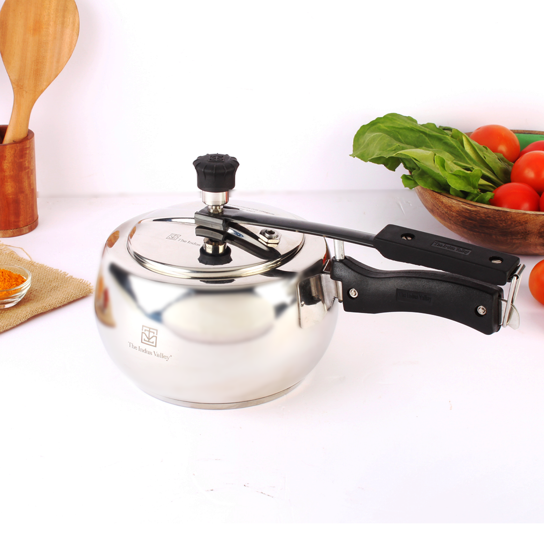 The Indus Valley Launches The Inner Lid Stainless Steel Pressure Cooker