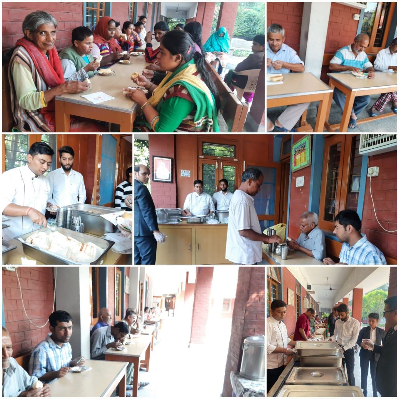 Grand Plaza Lords Inn Jammu serves food, interacts with house mates of Shanti Bhawan