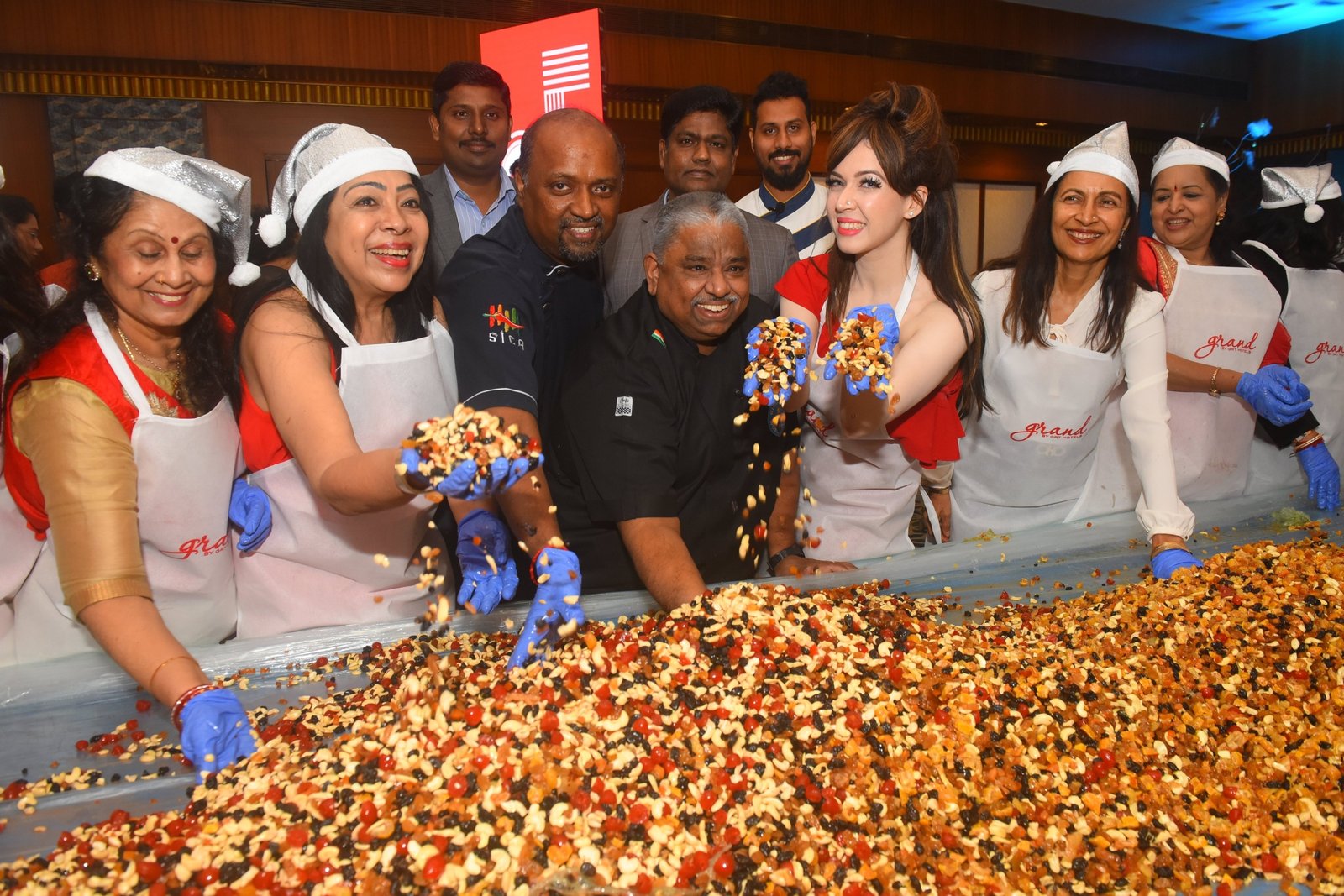 Grand Chennai by GRT Hotels ringing in the festive season with the Annual Cake Mixing Ceremony