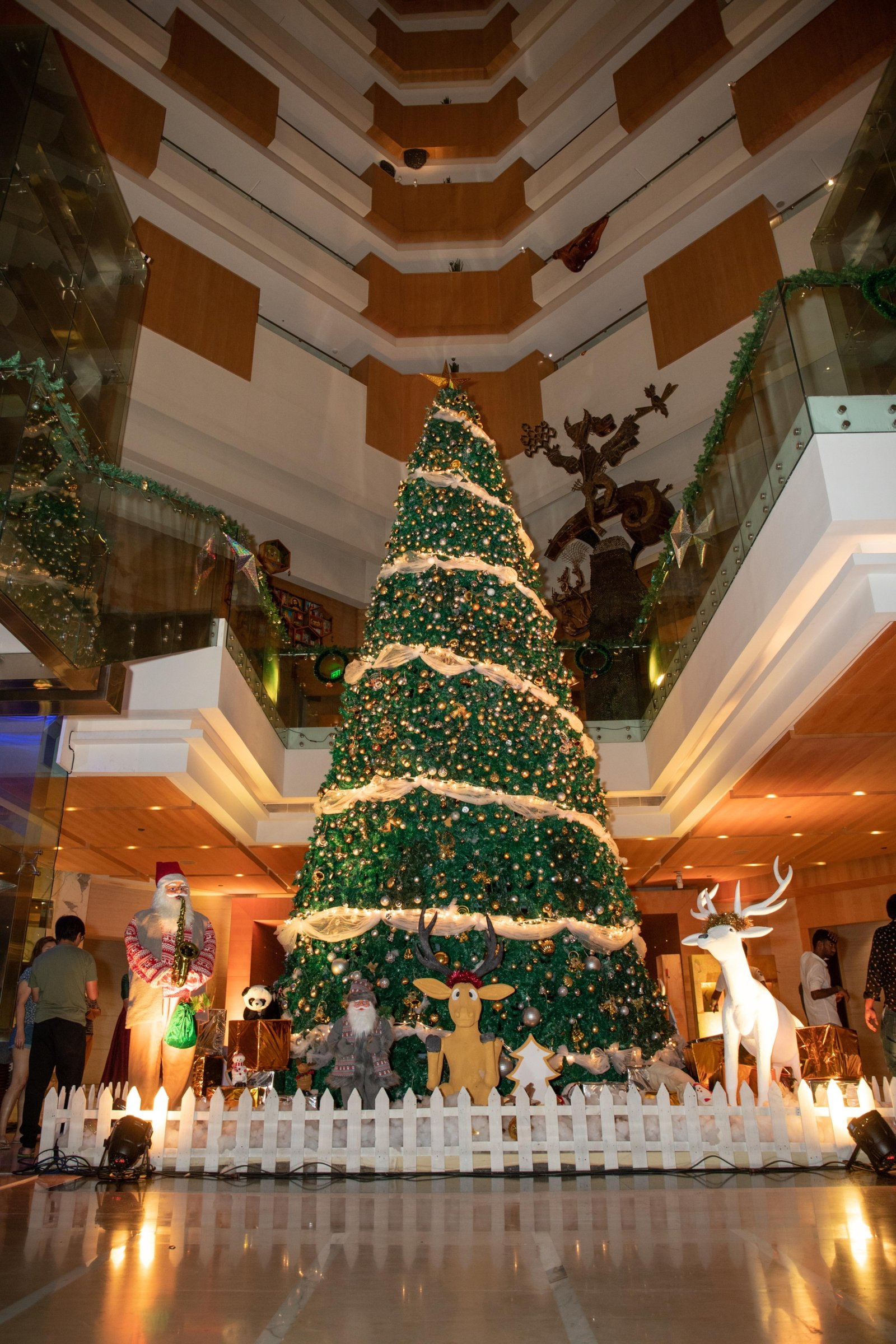 Christmas Tree Lighting Ceremony at Hyatt Regency Chennai