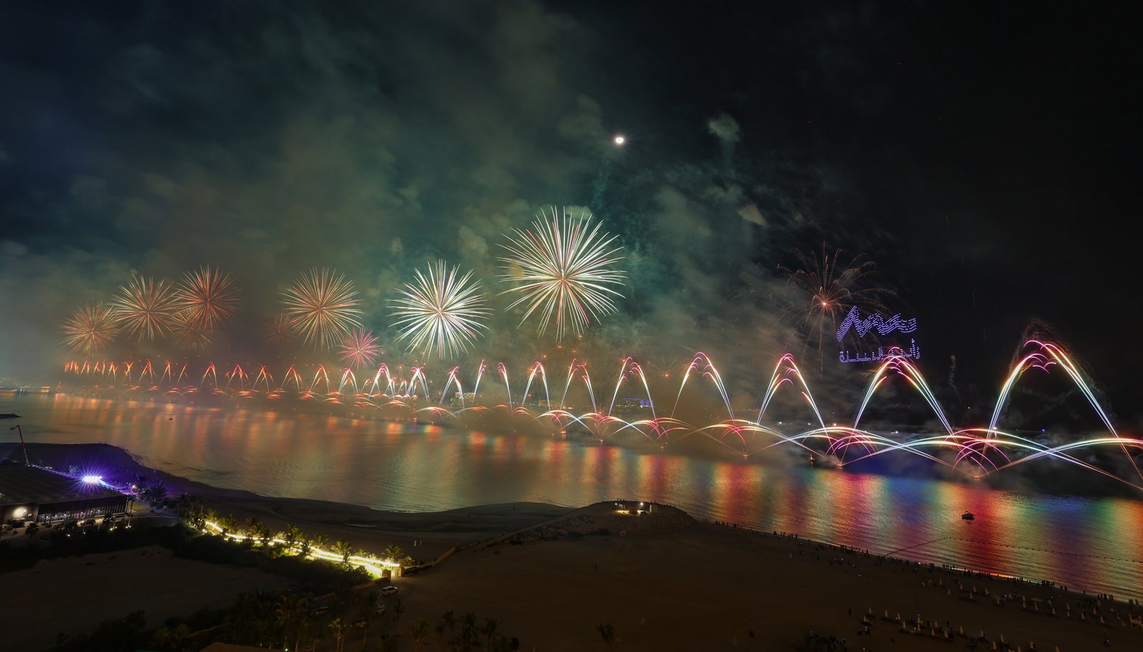 RAS AL KHAIMAH SETS TWO GUINNESS WORLD RECORDS™ TITLES WITH A NATURALLY MAGICAL #RAKNYE 2023 FIREWORKS SPECTACLE