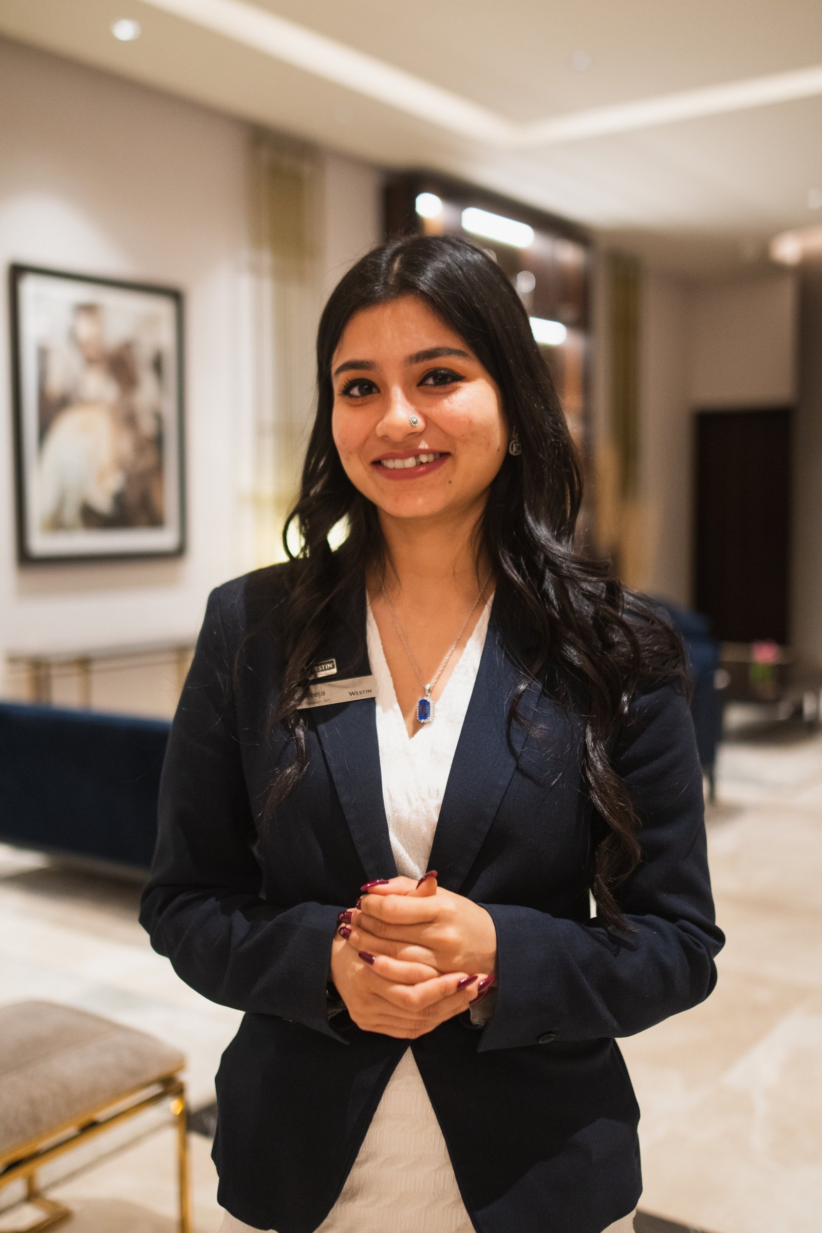  Ms. Shreeja Jha as the Front Office Manager for Courtyard by Marriott Aravali Resort