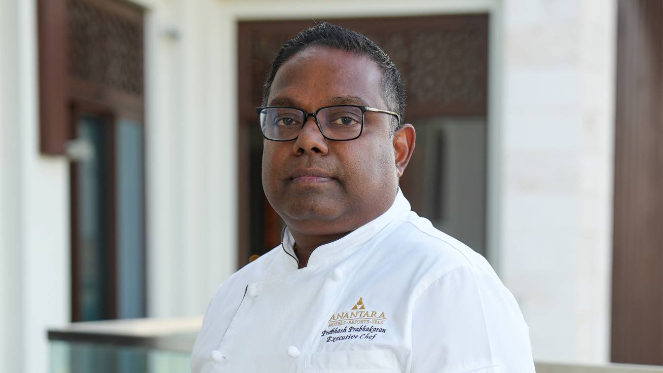 Anantara Mina Al Arab Ras Al Khaimah Resort Welcomes Prabhash Prabhakaran as Executive Chef